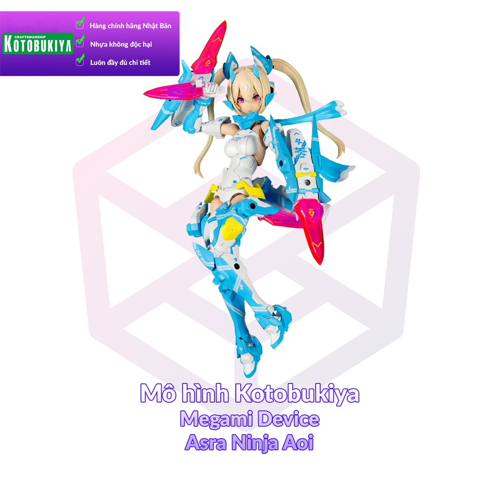 Mô hình Kotobukiya Megami Device 5.1 Asra Ninja Aoi