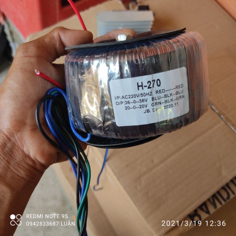 Biến Áp Xuyến Mạch Loa Kéo Các Loại - DIY Audio