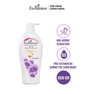 Chuyển phát nhanh Combo Dầu Gội và Sữa tắm nước hoa Enchanteur Sensation 650g/Chai