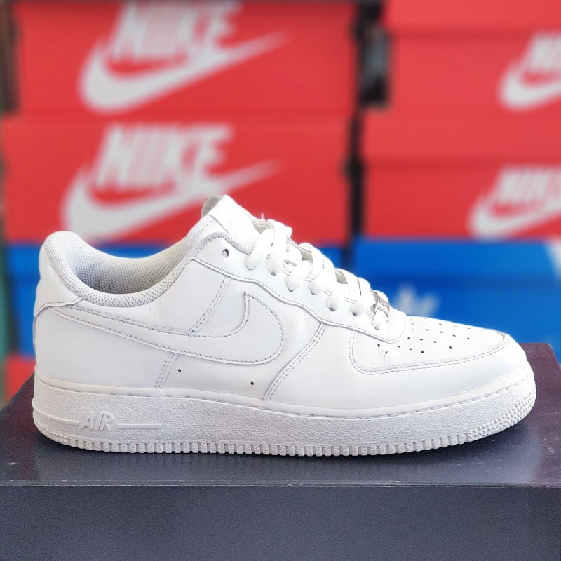 [ Chính Hãng] Giày Nike Air Force I low trắng, nhiều size real 2hand