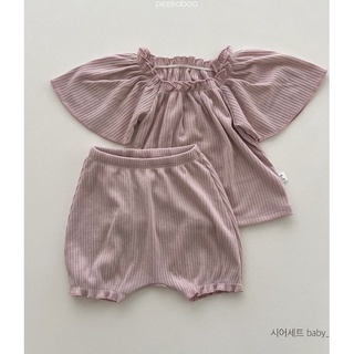 Bộ Sheer Peekaboo Hàn Quốc