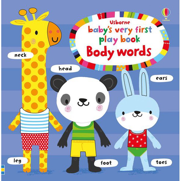 Sách - Anh: Baby's Very First Play Book Body Words