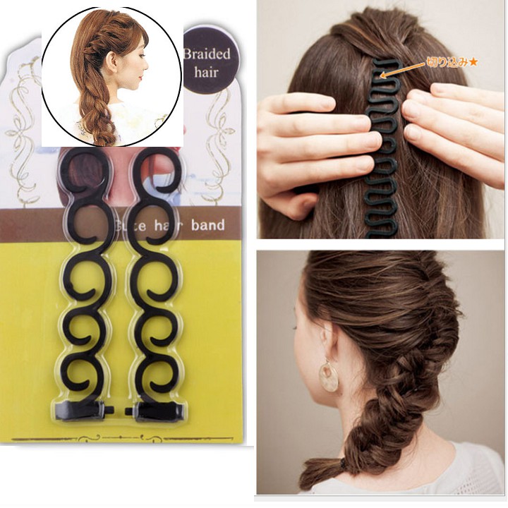 Combo 3 dụng cụ tết tóc đa năng