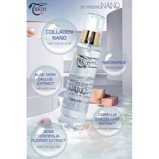 xịt khoáng NaNo Tế bào gốc