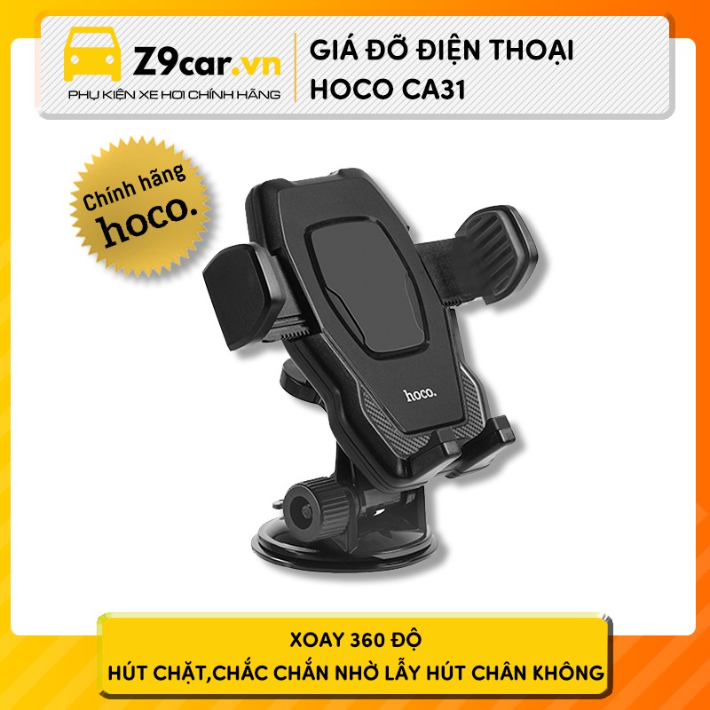 Giá đỡ điện thoại Hoco CA31 gắn taplo hoặc gắn kính lái - chính hãng Hoco