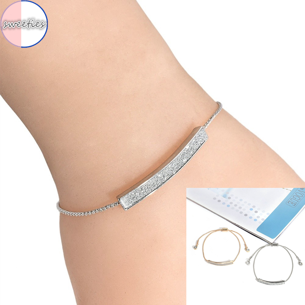 Vòng tay hợp kim đính đá thời trang cho nữ