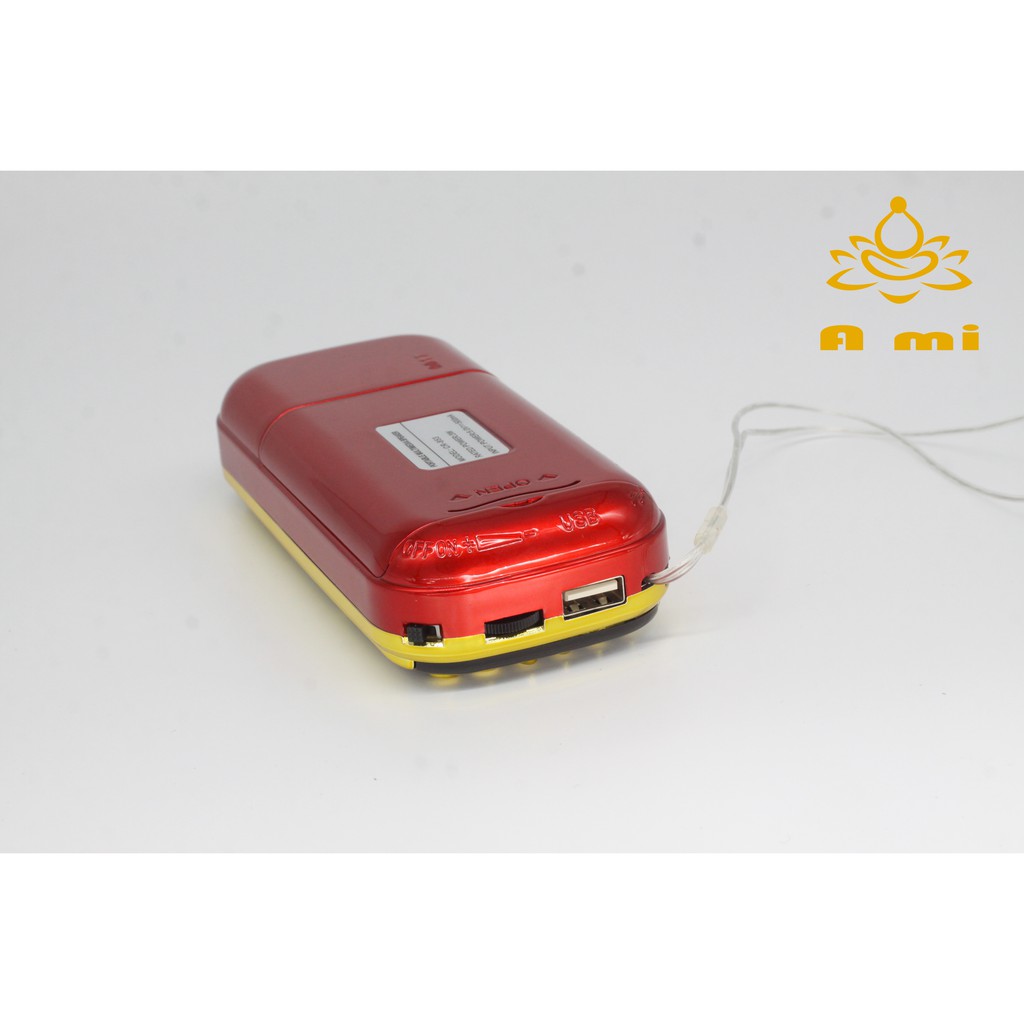 Máy nghe pháp,kinh phật , Loa Craven CR  853 có khe cắm thẻ nhớ, USB, ĐÀI FM, học tiếngAnh,Tắm ngôn ngữ , BH: 6 tháng