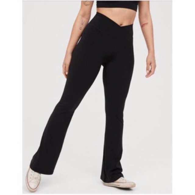 Quần tập legging ống loe Ae rie, hàng xuất xịn | BigBuy360 - bigbuy360.vn