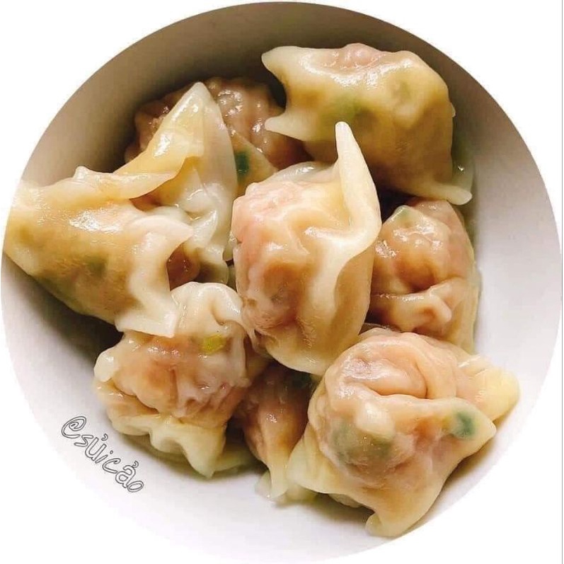 Sủi cảo nhân tôm hacao 500g