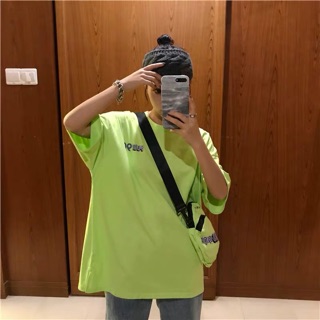 Tee oversize kèm túi cực chất