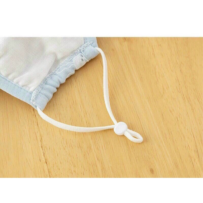 Khẩu trang sợi tre rút dây 6 lớp siêu đẹp cho bé (sỉ,lẻ)