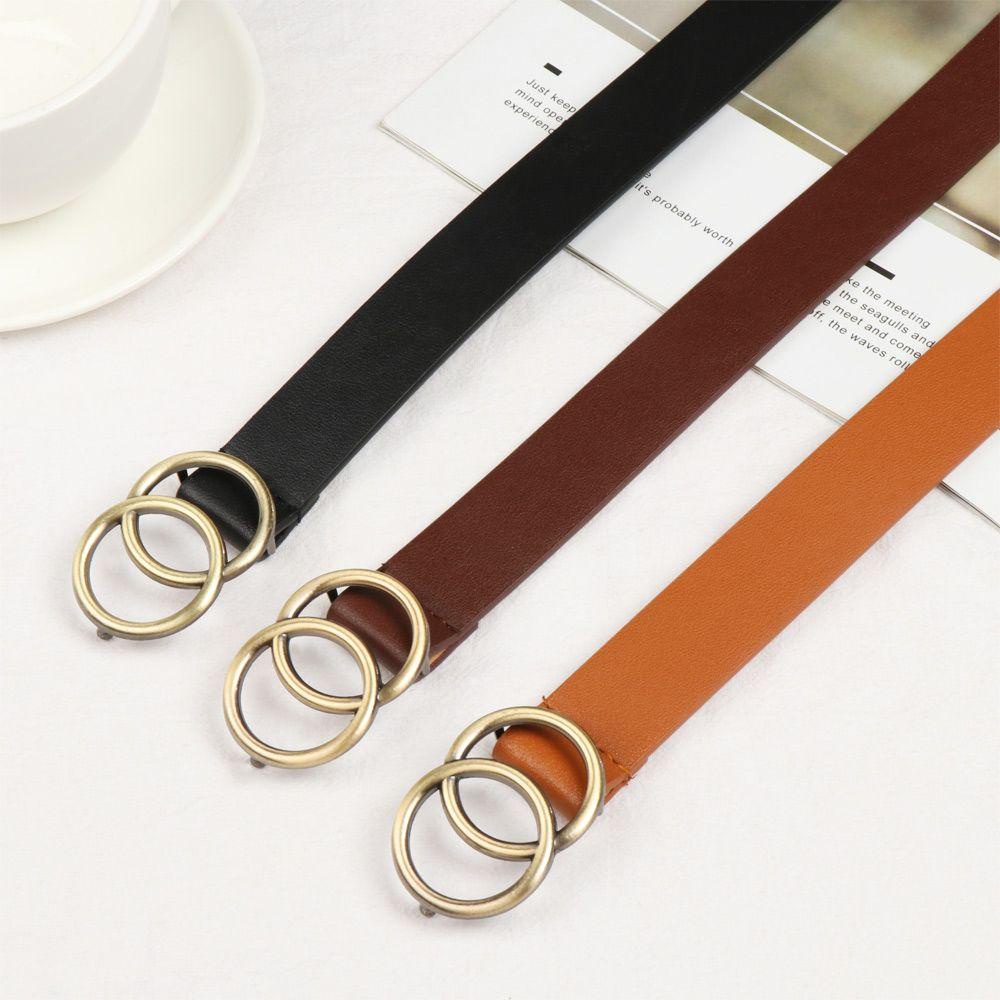 Thắt Lưng Da Phong Cách Cổ Điển Hợp Thời Trang Cho Nữ