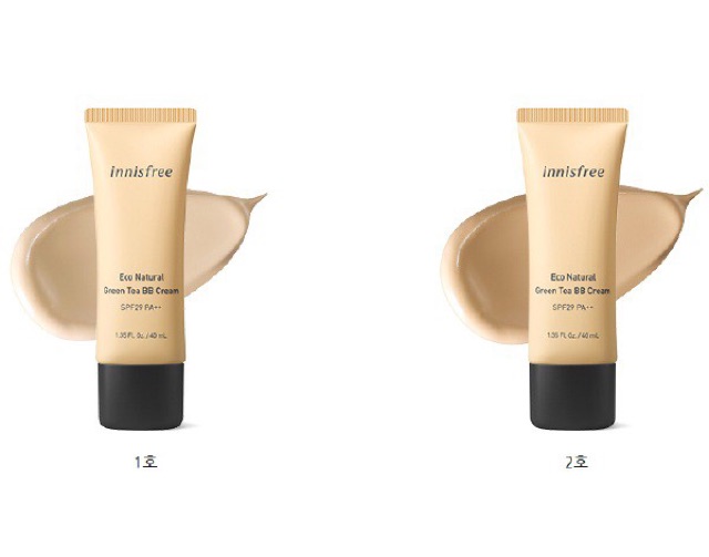 [Chính hãng] BB Cream Cho Da Mụn Trà Xanh Innisfree Eco Natural Green Tea BB Cream SPF29 PA++