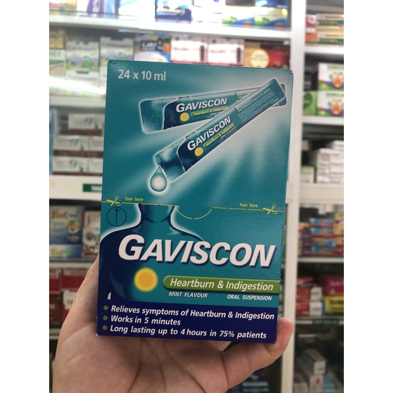 10 GÓI GAVISCON GEL DẠ DÀY | BigBuy360 - bigbuy360.vn
