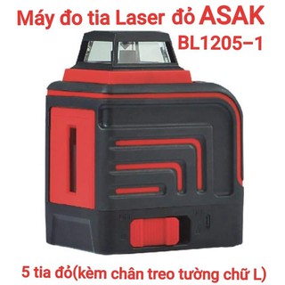 MÁY ĐO MỨC CÂN BẰNG TIA LASER ĐỎ TREO TƯỜNG BL1205-1