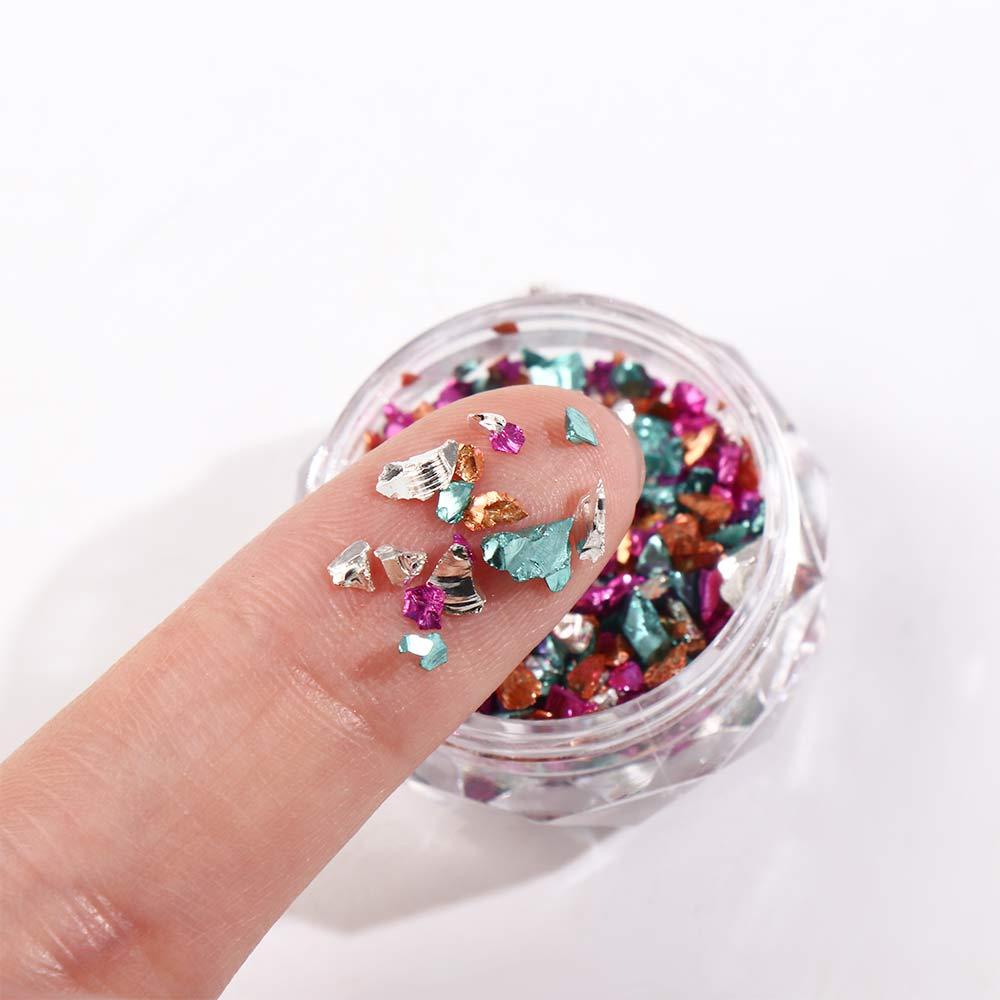 Phụ Kiện Trang Trí Móng Tay Xinh Xắn Chất Lượng|Hạt Đá Nhiều Màu Đính Móng Tay Charms