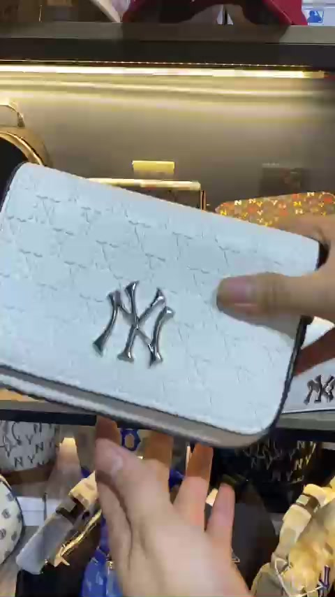 [Hàng loại1] Túi xách da MLB monogram chất liệu da cao cấp full box tag mac | BigBuy360 - bigbuy360.vn