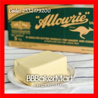 💥 HỎA TỐC 💥 Bơ lạt làm bánh hiệu ALLOWRIE - Cục 1kg