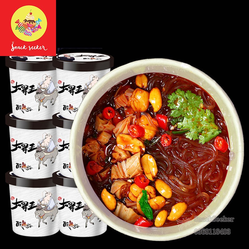 Miến cay SUANLAFEN - Đồ ăn Trung Quốc hấp dẫn - SNACK SEEKER