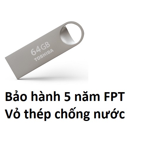 USB 64GB Toshiba Ohwari U401 2.0 bảo hành 5 năm