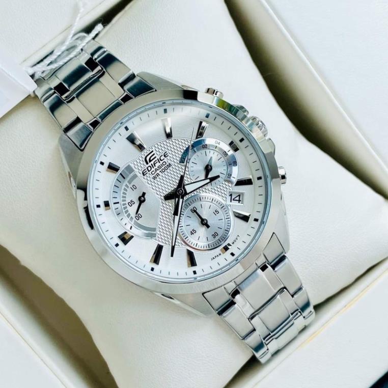 ĐỒNG HỒ NAM CHÍNH HÃNG Casio Edifice EFV-580D-7AVUDF nổi bật với kiểu dáng 6 kim với tính năng Chronograph - VEUWATCH