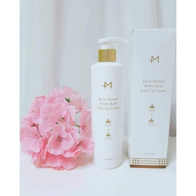 Sữa tắm truyền trắng m.meiday Shower White Body Tone Up Cream