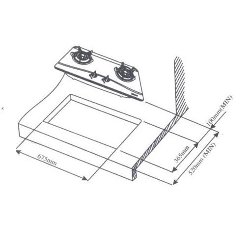 BẾP GAS ÂM RINNAI RVB-2BG(B)N