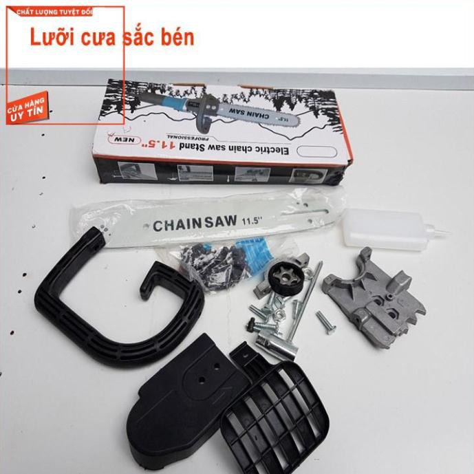 [Giá Sốc] Lưỡi cưa xích gắn máy mài CHAIN SAW - luoi cua xich gan may mai - Có bình tra dầu tự động gắn liền