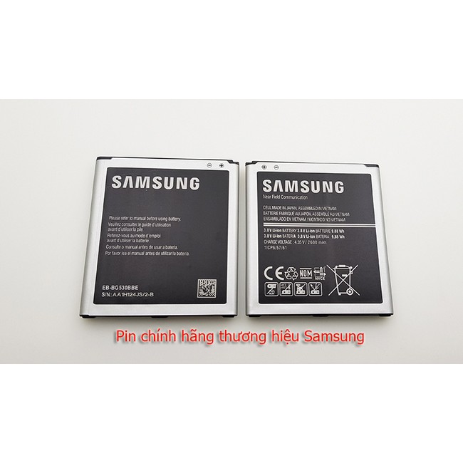 Pin Samsung Galaxy J2 Prime, Grand Prime G530, G531 Dung Lượng 2600mAh (Đen)