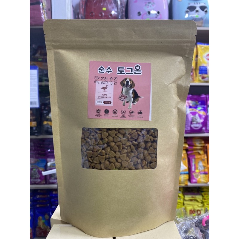 Thức ăn hạt Dog On 500gr nhập khẩu từ Hàn Quốc cho Cún yêu