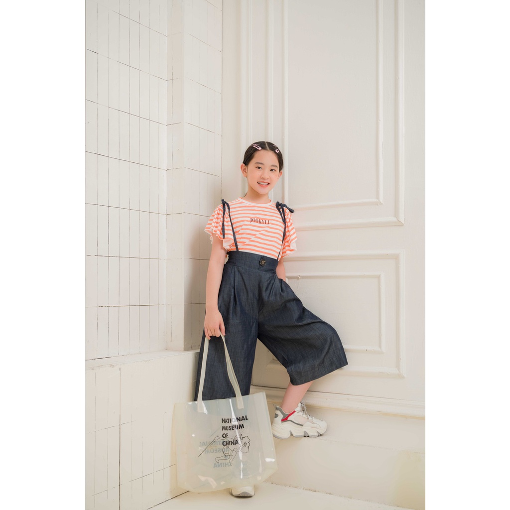 Quần lửng yếm JOOKYLI bé gái Noble 21G0957