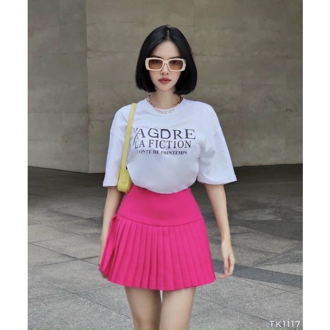 Quần Váy Dập Ly Hack Chân Phối Gì Cũng Xinh Size S M L