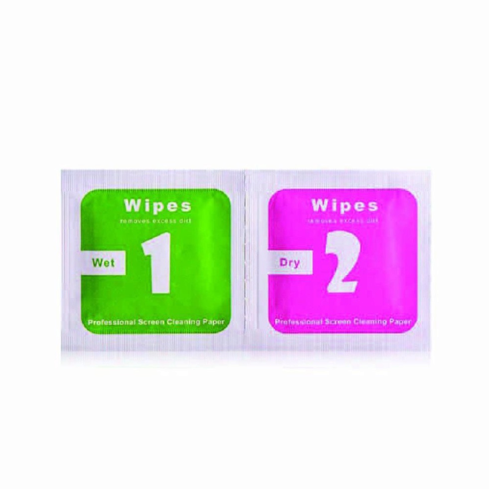 Giấy Lau Kính Cường Lực ⚡ Combo 2 Miếng Giấy Lau Vệ Sinh Màn Hình Điện Thoại Đa Năng - phukientainghe6789
