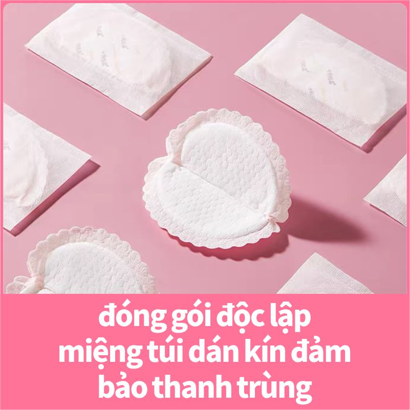 Miếng lót thấm sữa siêu thấm, miếng lót thấm sữa chống tràn, 1 gói 10 miếng