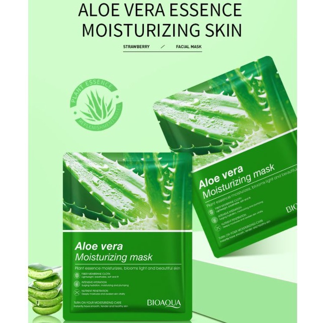 Combo 10 miếng mặt nạ Bioaqua HOA QUẢ 8 vị dưỡng trắng cấp ẩm giảm mụn