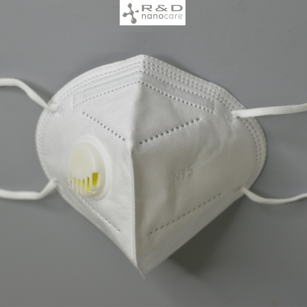 [GÓI-01 CÁI] Khẩu trang n95 5 lớp kháng khuẩn SILVERCARE - Hàng chính hãng Nanocare R&amp;D