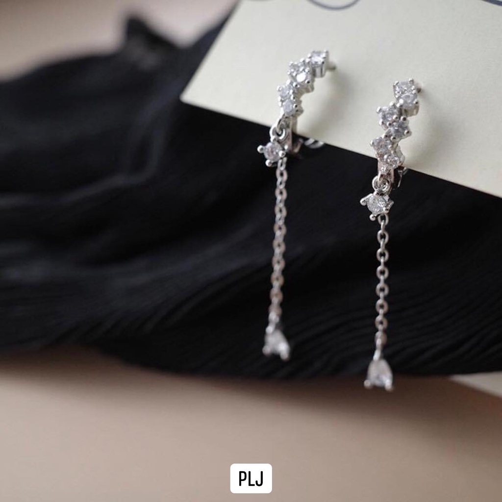 BÔNG TAI GIỌT CỰC XINH BẠC TA