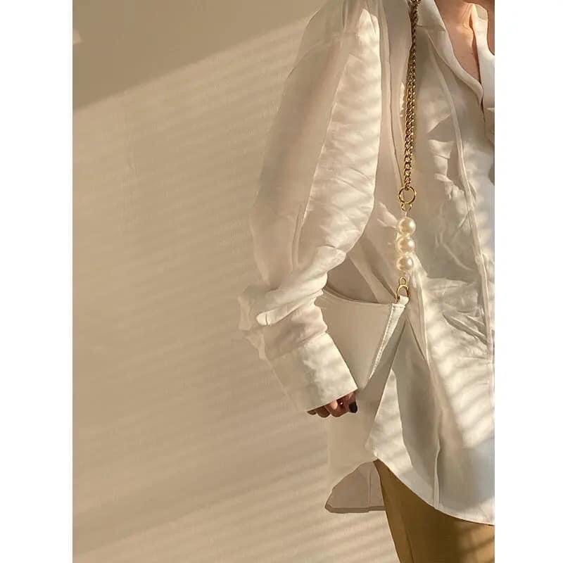 (Có sẵn) TÚI KẸP NÁCH DÂY XÍCH ĐÍNH HẠT | BigBuy360 - bigbuy360.vn