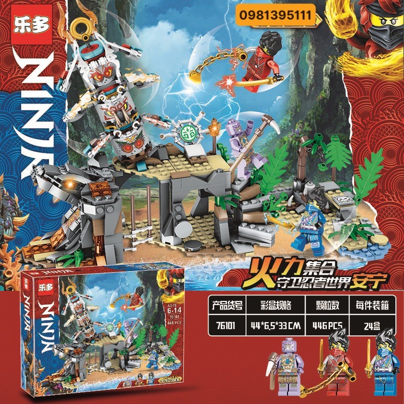 Lego Ninjago- Rồng Địa Ngục-Chim Ưng Của Chúa Tể Gamadon 495/439 pcs kèm sách hướng dẫn- ảnh/ video thật.