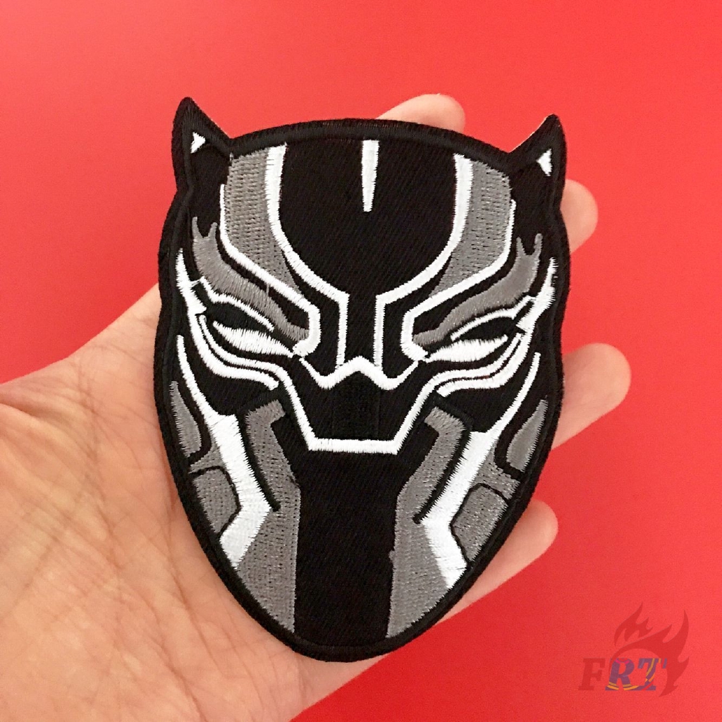☸ Marvel - Black Panther Patch ☸ 1Pc Diy Sew on Iron on Patch（Marvel - Series 08）