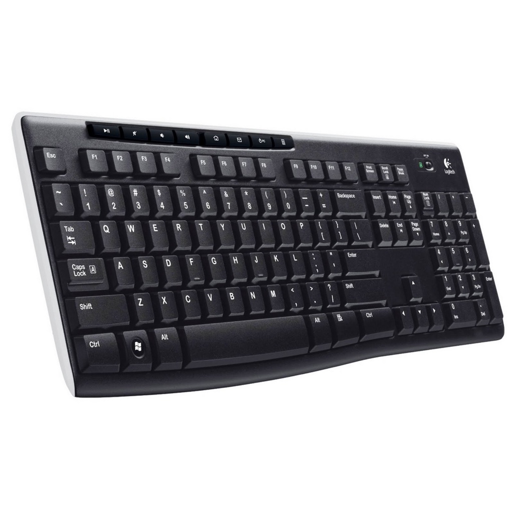 Bàn phím không dây Logitech K270 - Hàng Chính Hãng