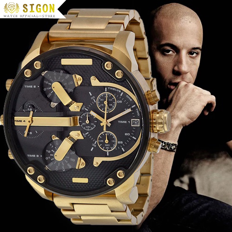 Đồng Hồ Quartz Mạ Vàng Thời Trang