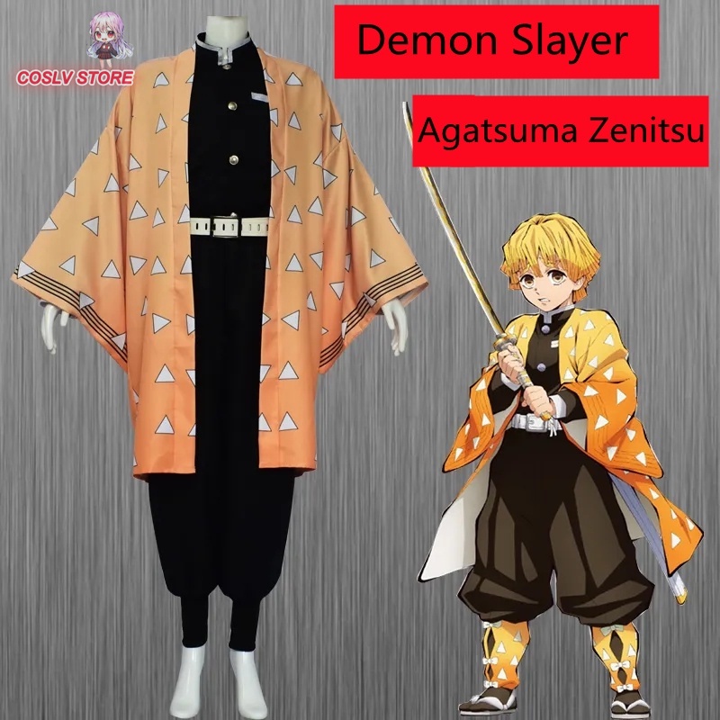 Bộ đồ hóa trang nhân vật Kamado Tanjirou Kamado Nezuko Agatsuma Zenitsu