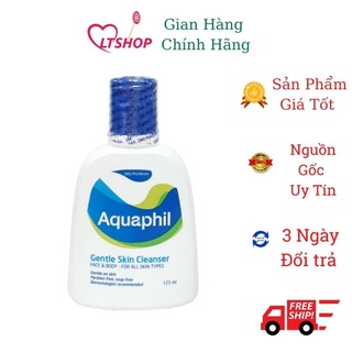 Sữa rửa mặt Aquaphil 125ml sạch nhờn, ngừa mụn, dưỡng da