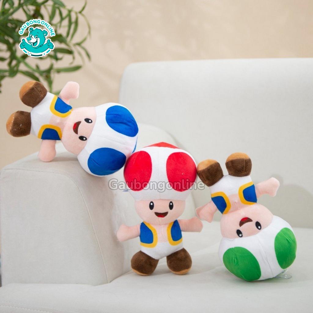 Gấu Bông Nhân Vật Hoạt Hình Super Mario Nhiều Màu Sắc, Gấu Bông Online Cao Cấp