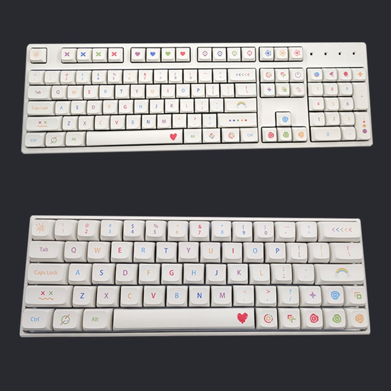 Nút Bàn Phím Cơ PBT XDA Cho GK61 / 64 / 68 / 87 / 96 / 980 / 104 / 108 MX