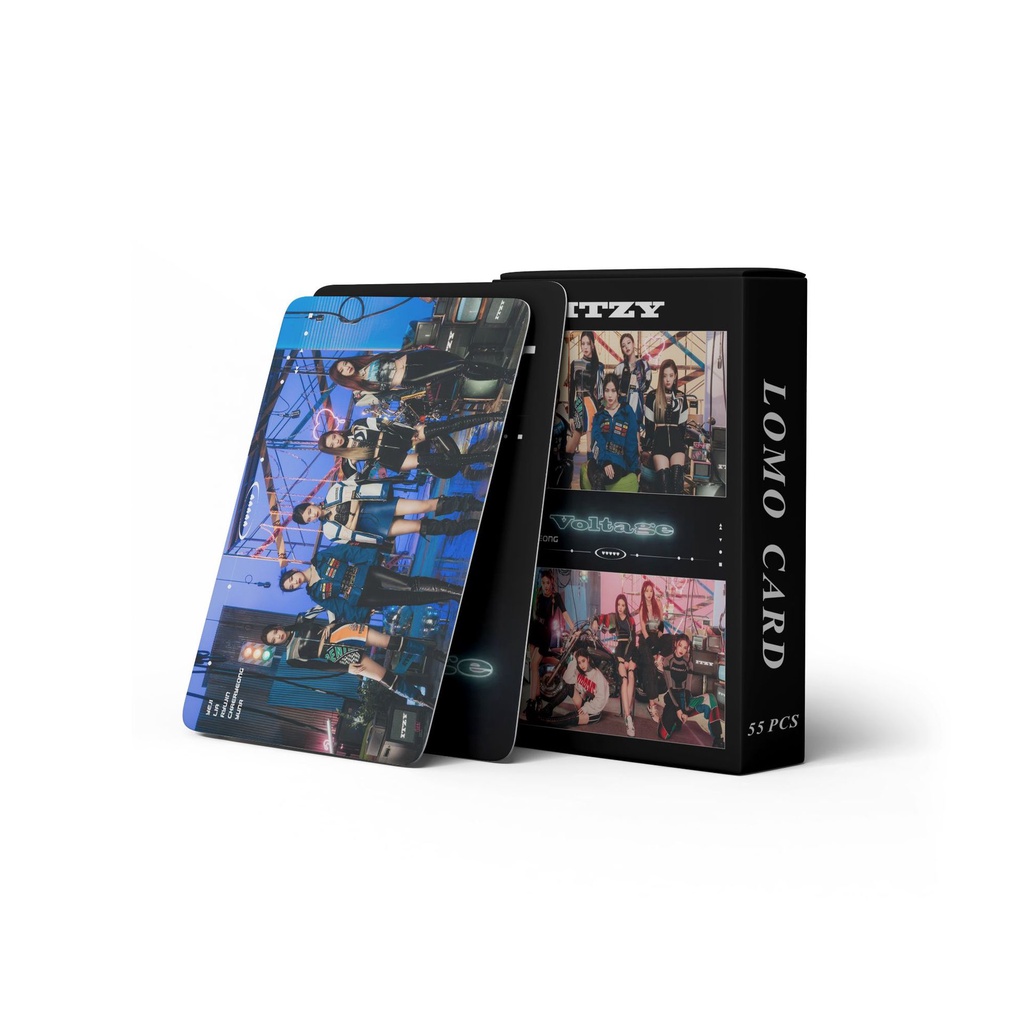 Set 55 Tấm Thẻ Ảnh Lomo Các Thành Viên Nhóm Nhạc ITZY