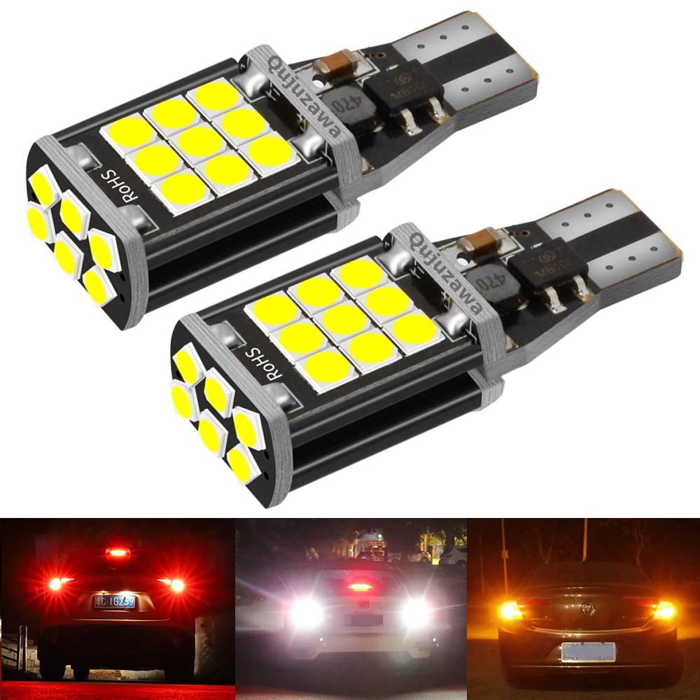 Bộ Đèn Led Chân T15 921 912 W16W T10 - 24 SMD 3030 Cho Xi Nhan, Báo Rẽ, Đèn Hậu, Đèn Lùi Cho Ô tô Xe Máy