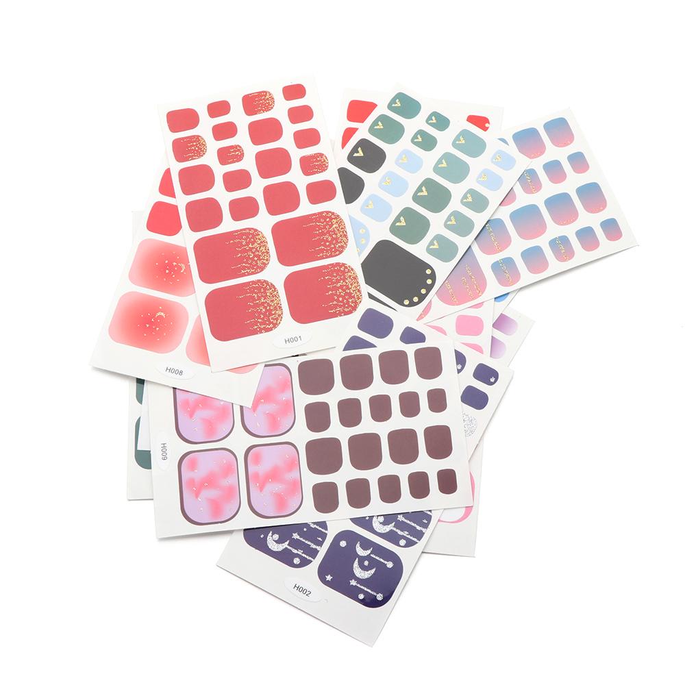Set 22 Miếng Dán Móng Chân Tự Dính Chống Nước Tốt Cho Sức Khỏe