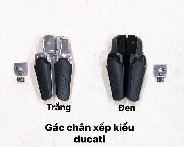 Gác chân ducati gắn mọi loại xe